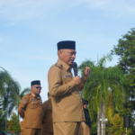 Sarbin Sehe Memulai Tugas sebagai Wakil Gubernur Maluku Utara dengan Apel Perdana di Gosale Puncak