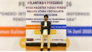 Resmi! KOMPPI-MU DIY 2025 Pilih Muhammad Asmar Joma, Siap Majukan Pendidikan Maluku Utara