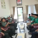 Audiensi PW GP Ansor Maluku Utara dan Danrem 152/Baabullah, Ini Agenda yang Dibahas