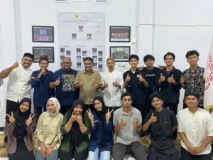 Wakil Wali Kota Tidore Ahmad Laiman bersama Kadisbudpar Daud Muhammad berkunjung ke Asrama PKPM Nuku Yogyakarta.