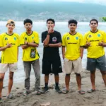 Alfirdah Rap bersama komunitas Ngova Ngare Tidore saat perilisan single Wakanda Tercinta
