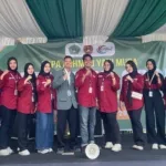 Mahasiswa baru UNJAYA mengikuti Sapa Achmad Yani Muda 2025.