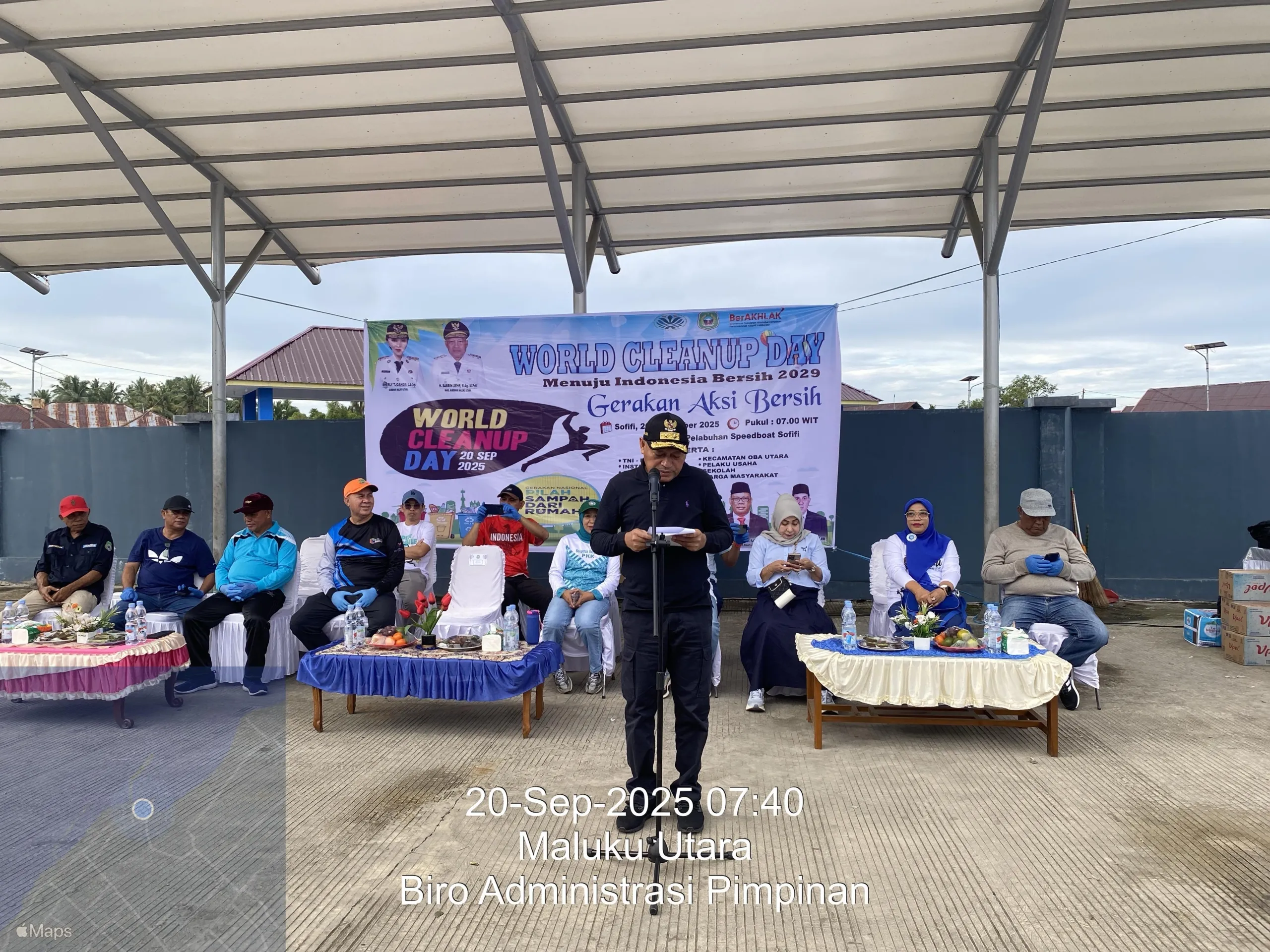 Aksi Bersih Serentak Maluku Utara