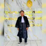Ketua LBH Ansor Ternate, Zulfikran A. Bailussy, SH, saat menyampaikan pandangan tentang tambang dan keadilan sosial.