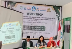 Workshop OBE Prodi Kimia Unutara bersama pakar dari UHW Perbanas