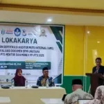 Peserta UNUTARA mengikuti ujian sertifikasi Auditor Mutu Internal di hari terakhir pelatihan. | Sumber foto : Istimewa