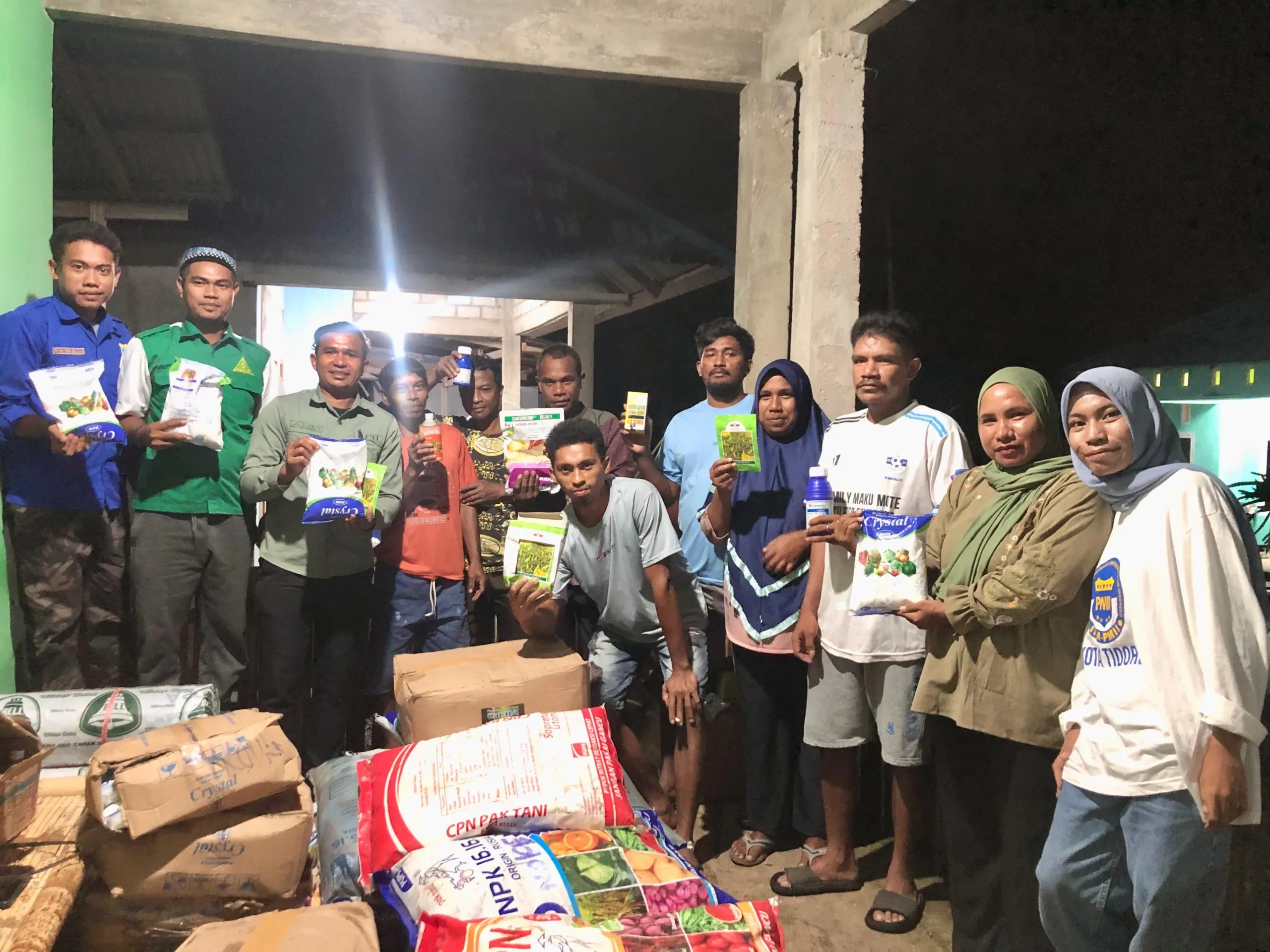 Generasi Muda NU Dampingi Dinas Pertanian Maluku Utara Distribusikan 60 Saset Benih Cabai Rawit