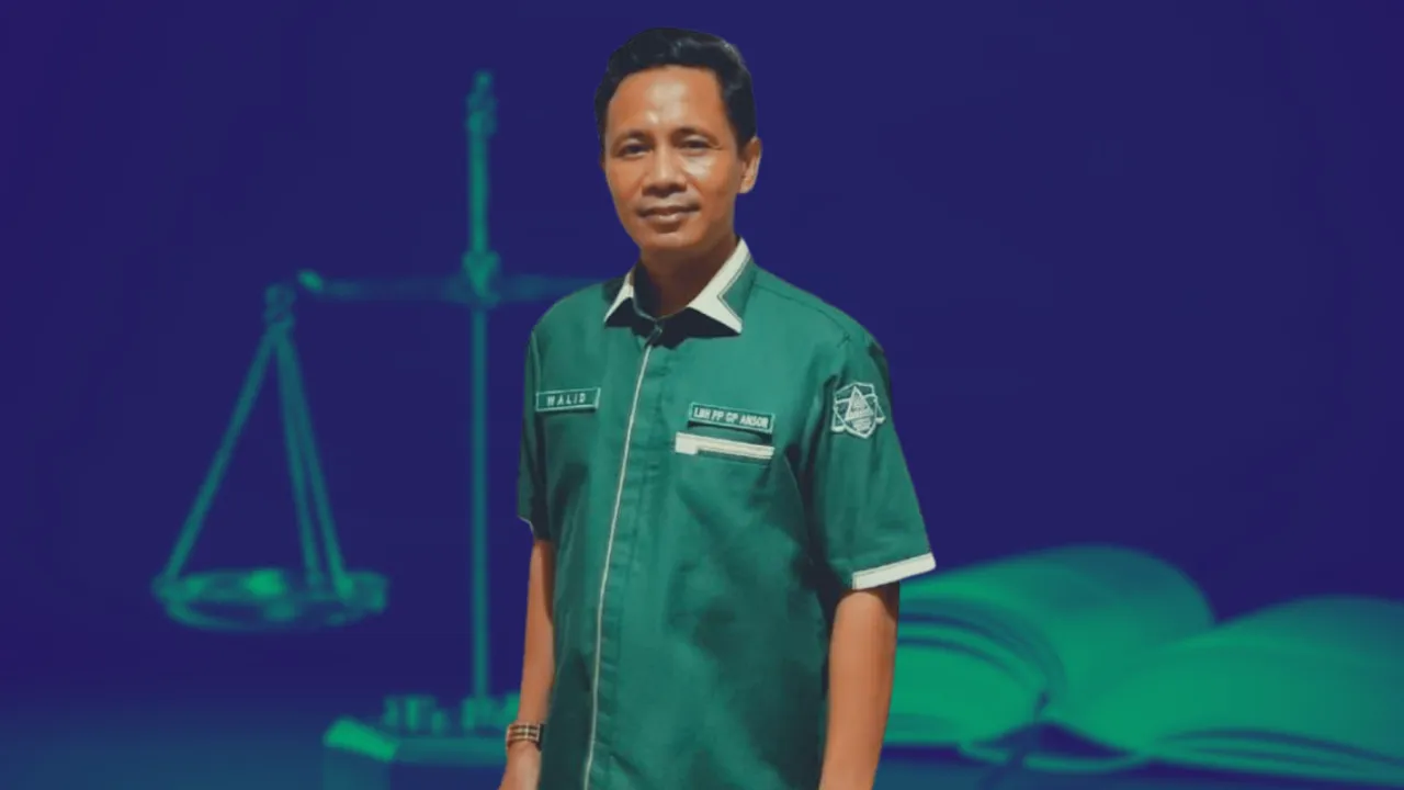 Ketua LBH Ansor Maluku, Al Walid Muhammad Umamit. (Sumber foto: Istimewa)