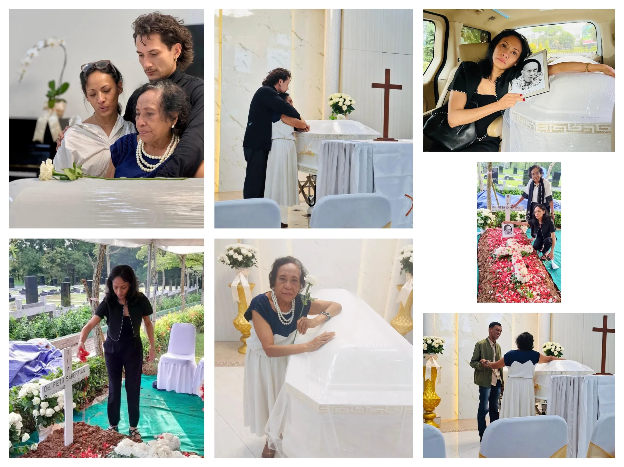 Prosesi pemakaman almarhum Piet Rudolf Sahertian di Jakarta, Minggu (18/1/2026). Setelah polemik selama 16 bulan, jenazah almarhum akhirnya berhasil dipindahkan dari Ambon ke Jakarta sesuai hak hukum istri sah berdasarkan KUHPerdata. (Foto: Dok. Istimewa/Kantor Hukum Muhammad Hamzah)