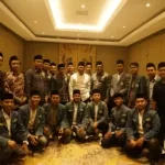 Ketua Umum PBNU KH Yahya Kholil Staquf saat bertemu dengan kader IPNU se-Indonesia di Jakarta (30/1). (Source : Istimewa)