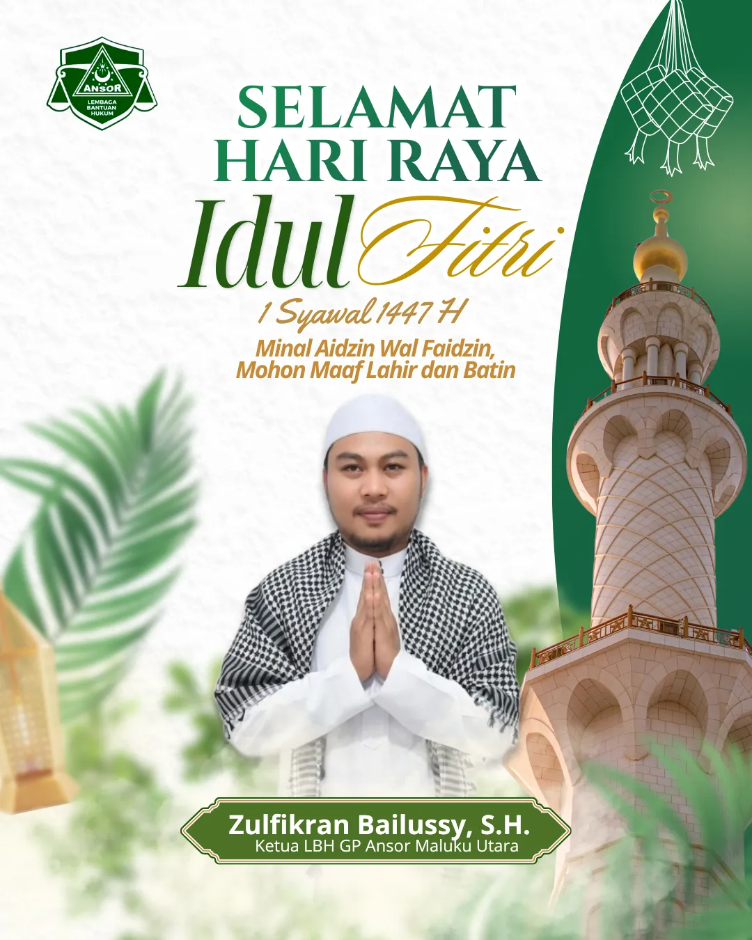 ketua LBH Ansor Maluku Utara