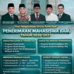 UNUTARA Buka PMB 2026/2027: Ini Jadwal dan Syaratnya