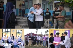 Di balik bencana, ada harapan yang terus dijaga. Kadikbud Maluku Utara menyerahkan seragam sekolah dan ijazah kepada siswa serta warga terdampak di Desa Sibenpopo, sebagai bentuk kepedulian agar pendidikan tetap berjalan.