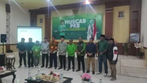 Pembukaan Musyawarah Cabang Muscab II PKB Pulau Morotai di Hotel Perdana.