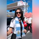 Atmosfer Piala Dunia 2026 kian terasa di Malut. Foto Gubernur Sherly Tjoanda kenakan jersey Argentina viral di medsos dan pancing reaksi warganet.