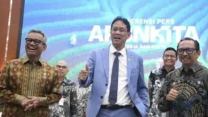Anggaran Makan Bergizi Gratis 2026 Dipangkas Menkeu Purbaya Yudhi Sadewa dari Rp335 triliun menjadi Rp268 triliun atas instruksi Presiden Prabowo.