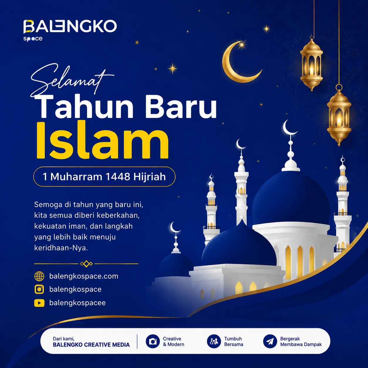 Tahun baru Hijriah 1 muharam 1448H