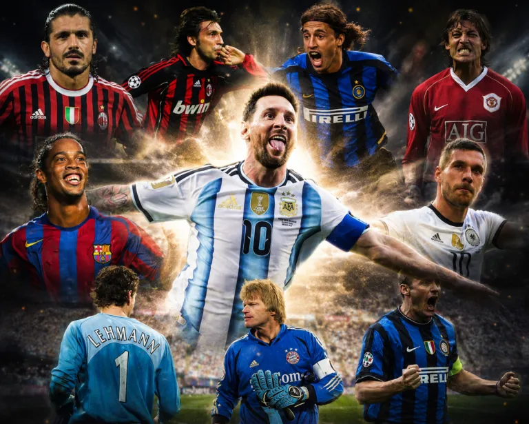 Sebelum mendominasi era modern, Lionel Messi muda tumbuh dan bersaing langsung dengan para maestro lapangan hijau. Pengalaman lintas era inilah yang membuatnya memiliki visi bermain di atas rata-rata pemain masa kini.