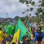 Euforia Piala Dunia 2026, Suporter Brasil Hijaukan Kota Daruba