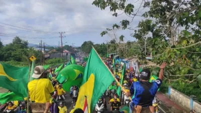 Euforia Piala Dunia 2026, Suporter Brasil Hijaukan Kota Daruba