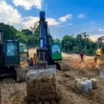 DLH Morotai Belum Turun Lapangan, Alat Berat Sudah Rambah 2 Hektare Lahan di Desa Bido.