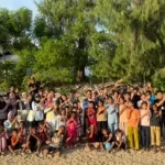 KKN UGM dan Akademisi Unipas Morotai Gelar Sosialisasi serta Aksi Tanam Mangrove di Desa Koloray