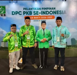 Resmi Dilantik Cak Imin, Naswin Rowo Pimpin DPC PKB Pulau Morotai Periode 2026-2031