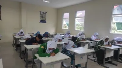 Siswa MTsN 1 Pulau Morotai Optimis Raih Juara di Galatama II Provinsi Maluku Utara