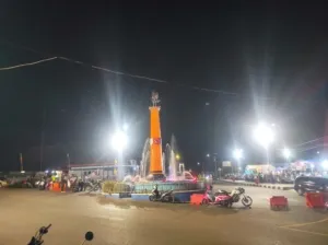 Warga Keluhkan Penutupan Jalan di Tugu Pancasila Mendadak, Kasat Lantas Morotai: Demi Keamanan Puncak Event Domino