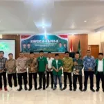 Suasana pembukaan Konfercab II dan PKD III GP Ansor Halmahera Selatan