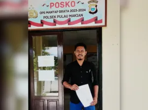 Kantor Kepolisian Polsek Pulau Makian Maluku Utara