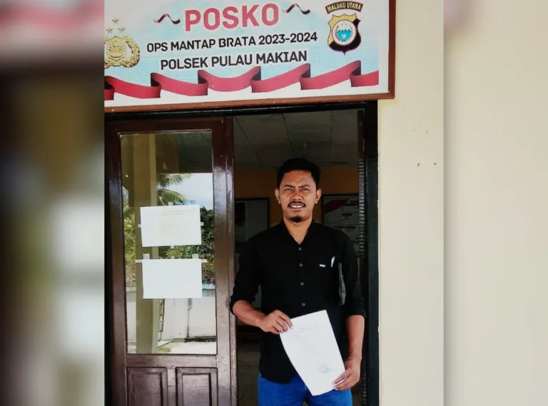 Kantor Kepolisian Polsek Pulau Makian Maluku Utara