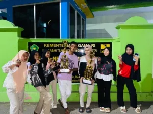 MTs Negeri 1 Pulau Morotai Sabet Juara 2 Lomba Gerak Jalan Indah Pemkab, Putra dan Putri Sama-Sama Bersinar