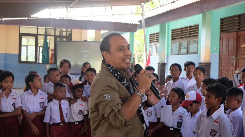 Kelas Inspirasi Rote Mengajar 2026 (Sumber: Dokumentasi Rote Mengajar oleh Josephina Manurung).