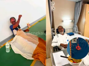 foto kondisi terkini nelayan Ternate ditemukan selamat Esau Sidemo