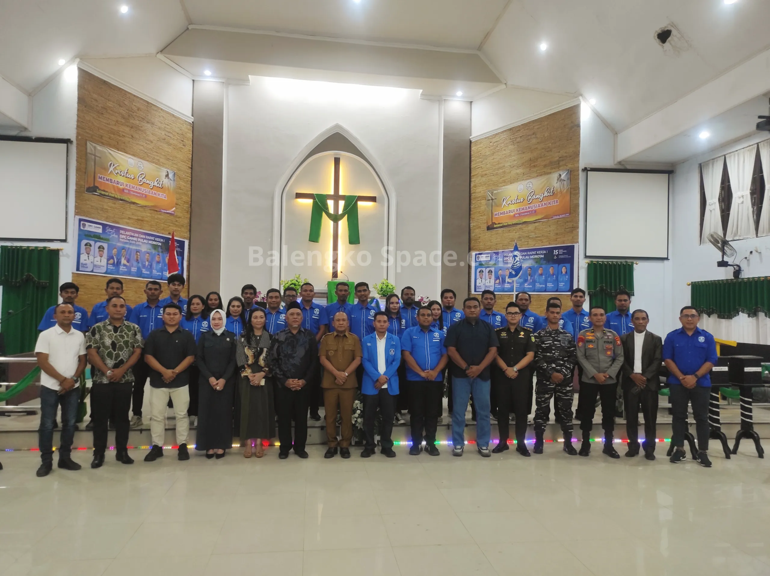 Resmi Dilantik di Daruba: DPC GAMKI Morotai 2026-2029 Fokus Topang Program Gereja dan Pemerintah Daerah