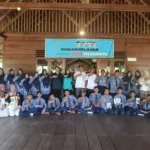 Ekspedisi Dahlan Muda BEM UAD Mentawai Mengabdi di Desa Muara Sikabaluan