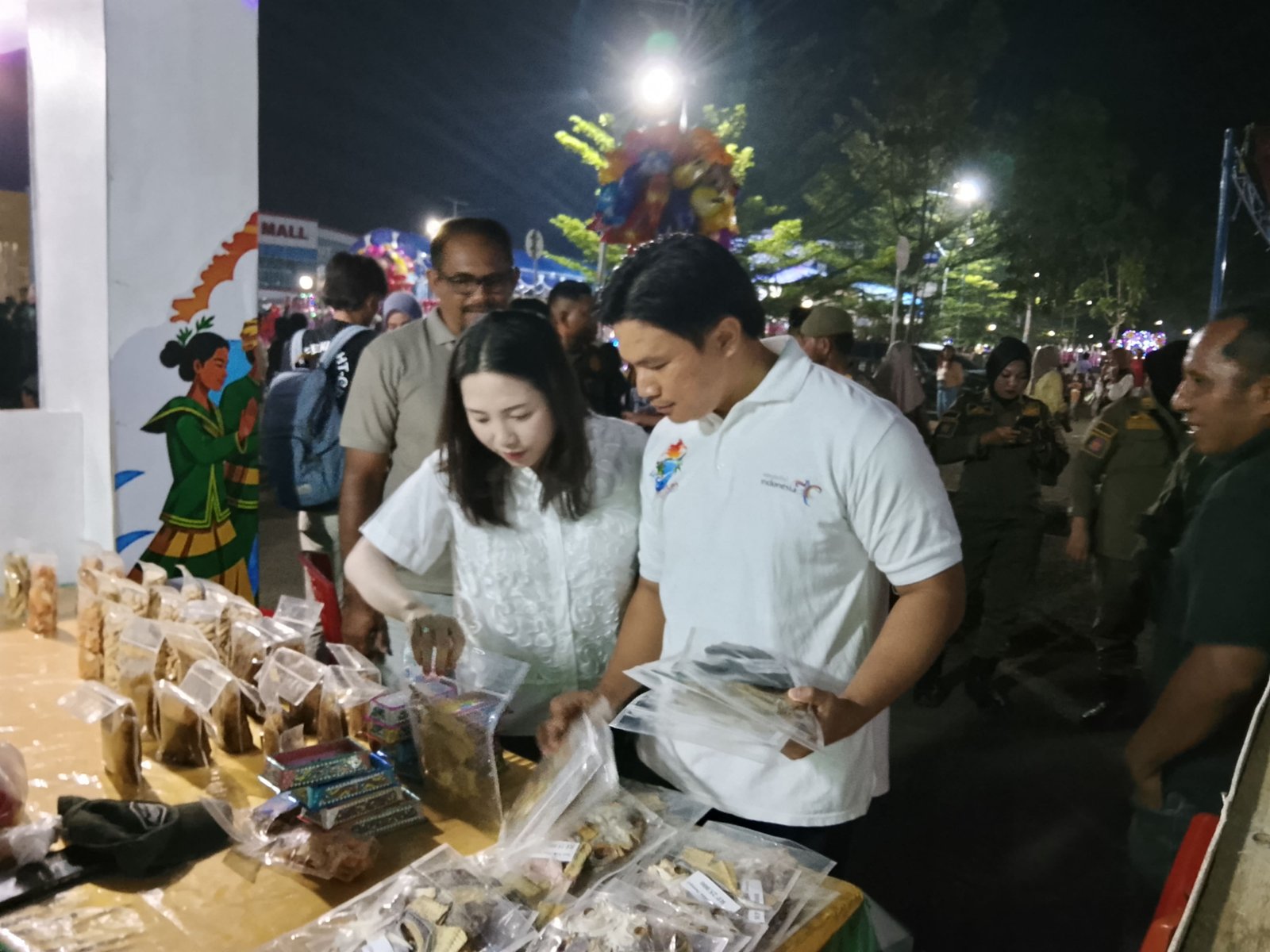 Wabup Morotai Rio Christian Pawane Dorong UMKM Lokal “Go Eksternal”, Tinjau Stand di Penutupan Morotai Festival 2026