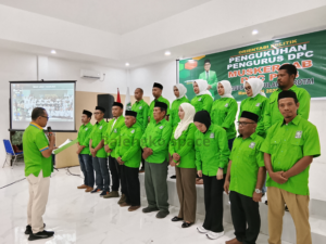 DPC PKB Kabupaten Pulau Morotai: Resmi Dikukuhkan, Muhajirin Bailussy: Tekankan Semangat Kebangsaan Gus Dur