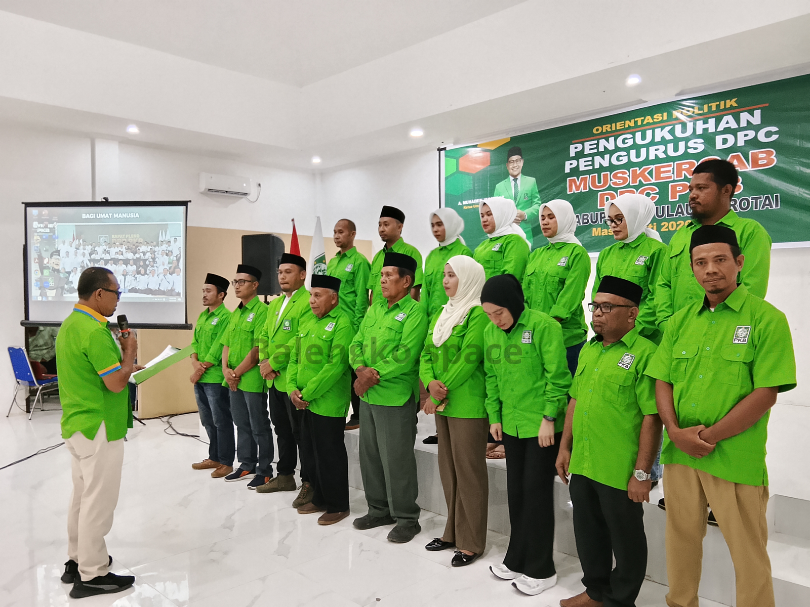 DPC PKB Kabupaten Pulau Morotai: Resmi Dikukuhkan, Muhajirin Bailussy: Tekankan Semangat Kebangsaan Gus Dur