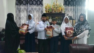 Semangat Berbagi di Morotai: MTs Negeri 1 Bagikan Sembako Jelang HSN